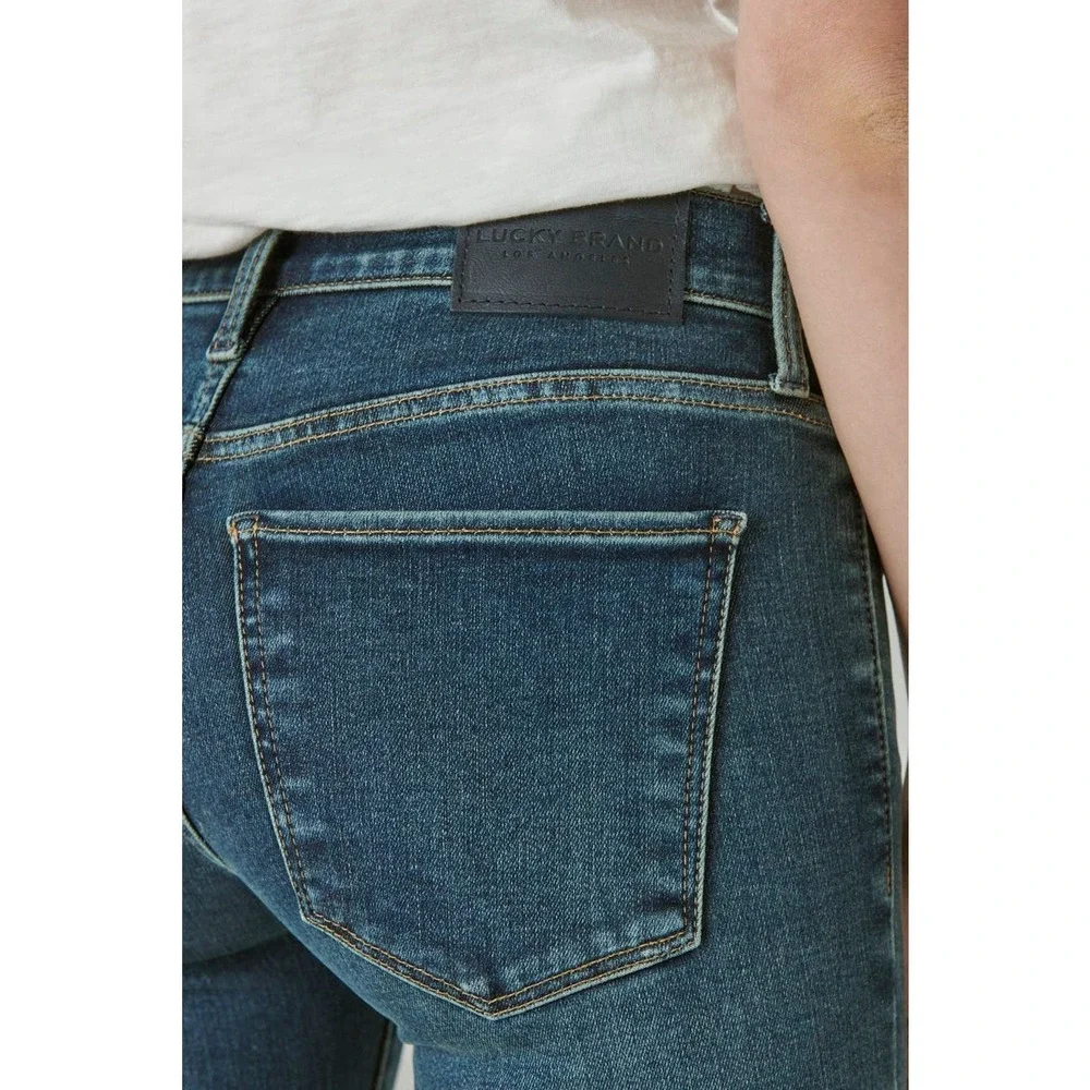 Lucky Brand Mid Rise Skinny Fit Sweet Jean, Women's Size 8/29R - Blue - Picture 4 of 15